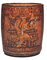 Vaso Ceremonial para beber Cacahuatl